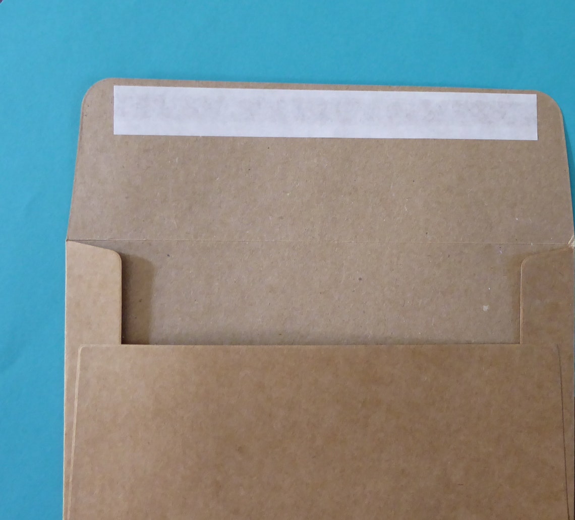 Kraft Envelopes 25 A4 fits 4x6 cards . wedding supplies . Etsy
