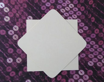 Tarjetas de cartón (50): tarjetas cuadradas en blanco de 3 x 3, tarjetas blancas planas para manualidades, etiquetas, tarjetas de cartón grueso para hacer uno mismo, papel reciclado, suministros para tiendas