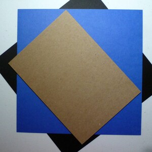 50 tarjetas postales de aglomerado kraft de 5x7, invitaciones, tarjetas postales, tarjetas de boda, duraderas, guardar la fecha, tarjetas de bricolaje, tarjeta plana, tarjeta en blanco, tarjeta de cartón A7