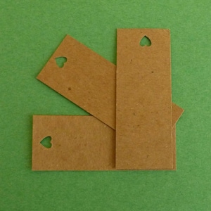 50 etichette in truciolato cartellini per appendere forniture artigianali tag kraft w stringa tag regalo cartellini dei prezzi venditore forniture tag dei prodotti tag vuoti tag scrapbooking