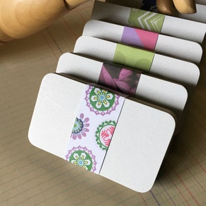 Tarjetas de visita en blanco (250): tarjetas de visita de aglomerado blanco ligero de 0,022" de grosor. El vendedor de Etsy suministra tarjetas de cartón tarjetas ecológicas DIY
