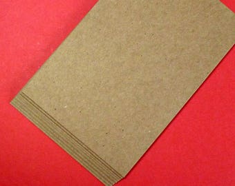 100 kraft chipboard postcards sturdy 4x6 post cards diy cards flat cards blank cards eco friendly recycled rustic seller supplies cardboard