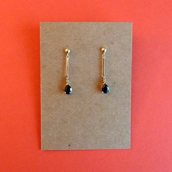 Earring Cards (50) - kraft chipboard 2.5x 3.5 jewelry display cards, rustic recycled cardboard eco friendly sturdy Etsy retail shop supplies