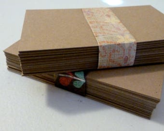 kraft business cards cardstock 50 biz cards cards blank diy cards kraft paper cards diy business card business supplies do it yourself card
