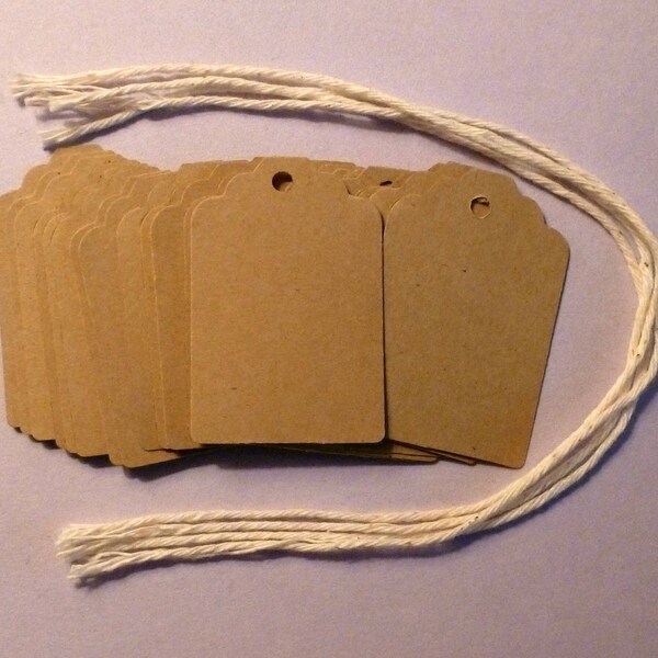 Brown Kraft Tags - Etsy