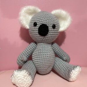 Cuddly Koala Amigurumi Crochet Pattern
