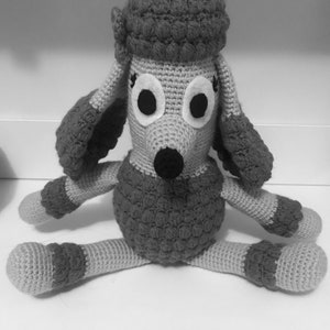 Pink Poodle Amigurumi Crochet Pattern
