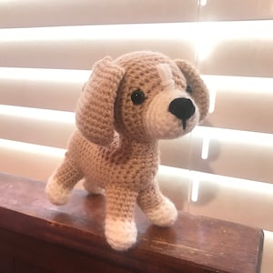 Bella the Dog Amigurumi Crochet Pattern