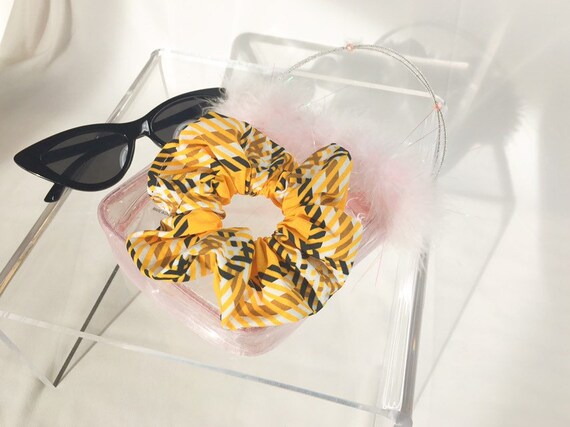 Scrunchies Hair Scrunchie Scented Plaid Hair Accessory Etsy