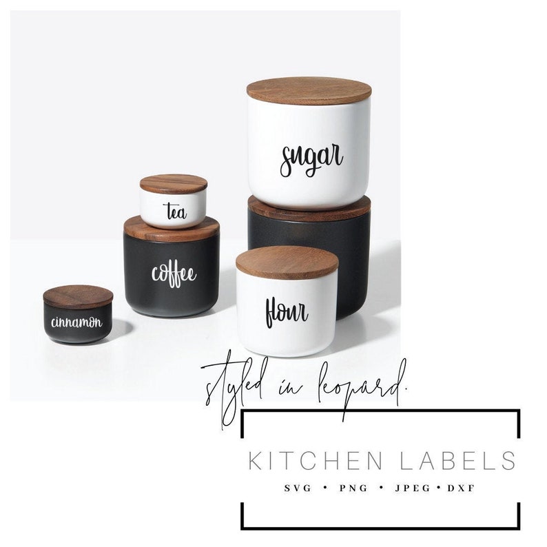 Download Kitchen Labels Pantry Labels : SVG DIGITAL DOWNLOAD ...