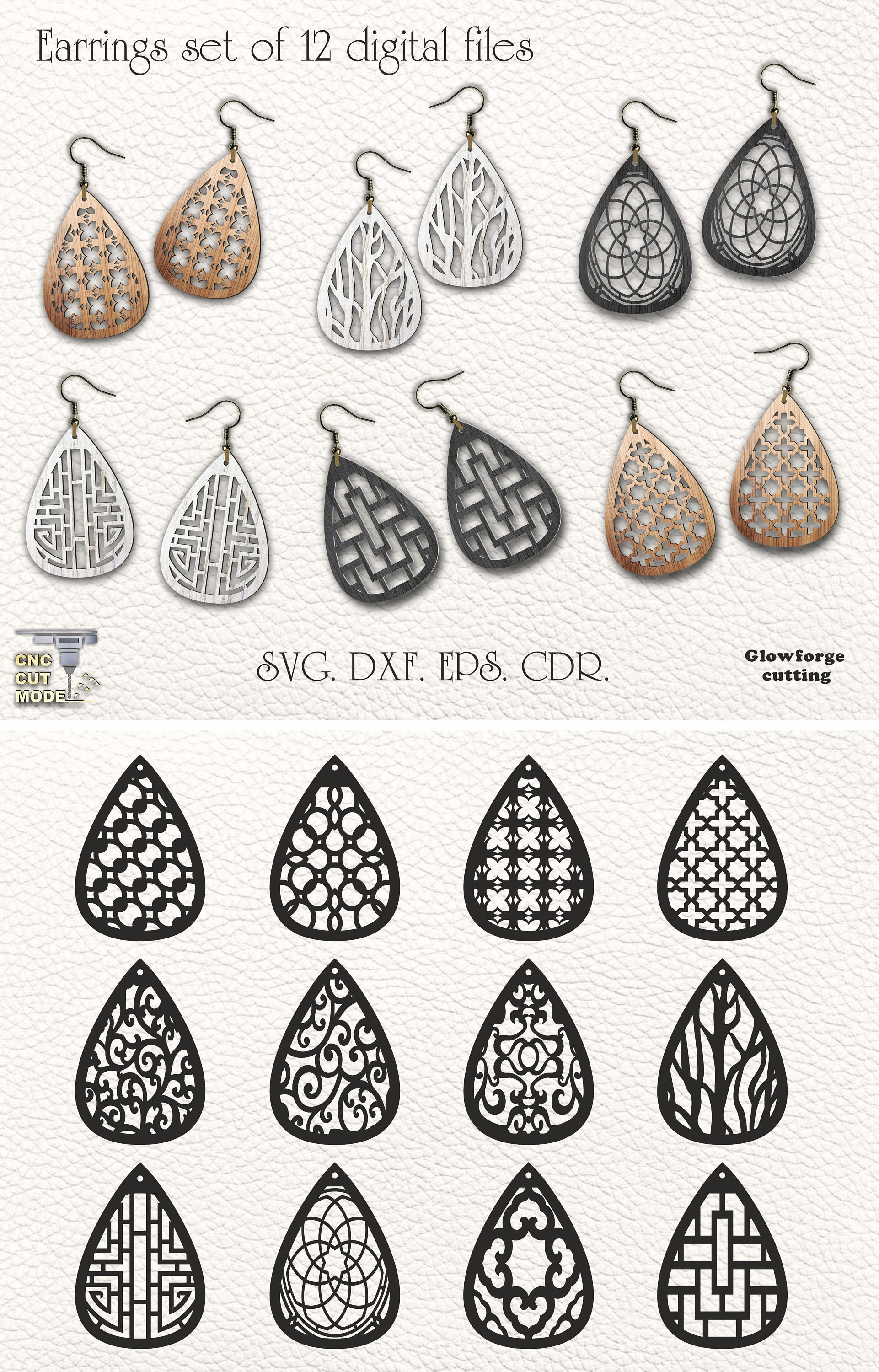 Craft Supplies & Tools 40 Square Wood Acrylic Earring Pendant Coasters