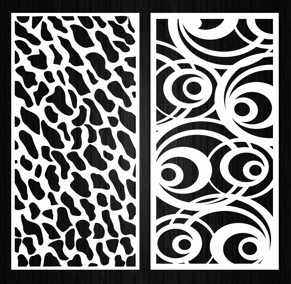 Vector Panels With a Geometric Abstract Pattern | Etsy