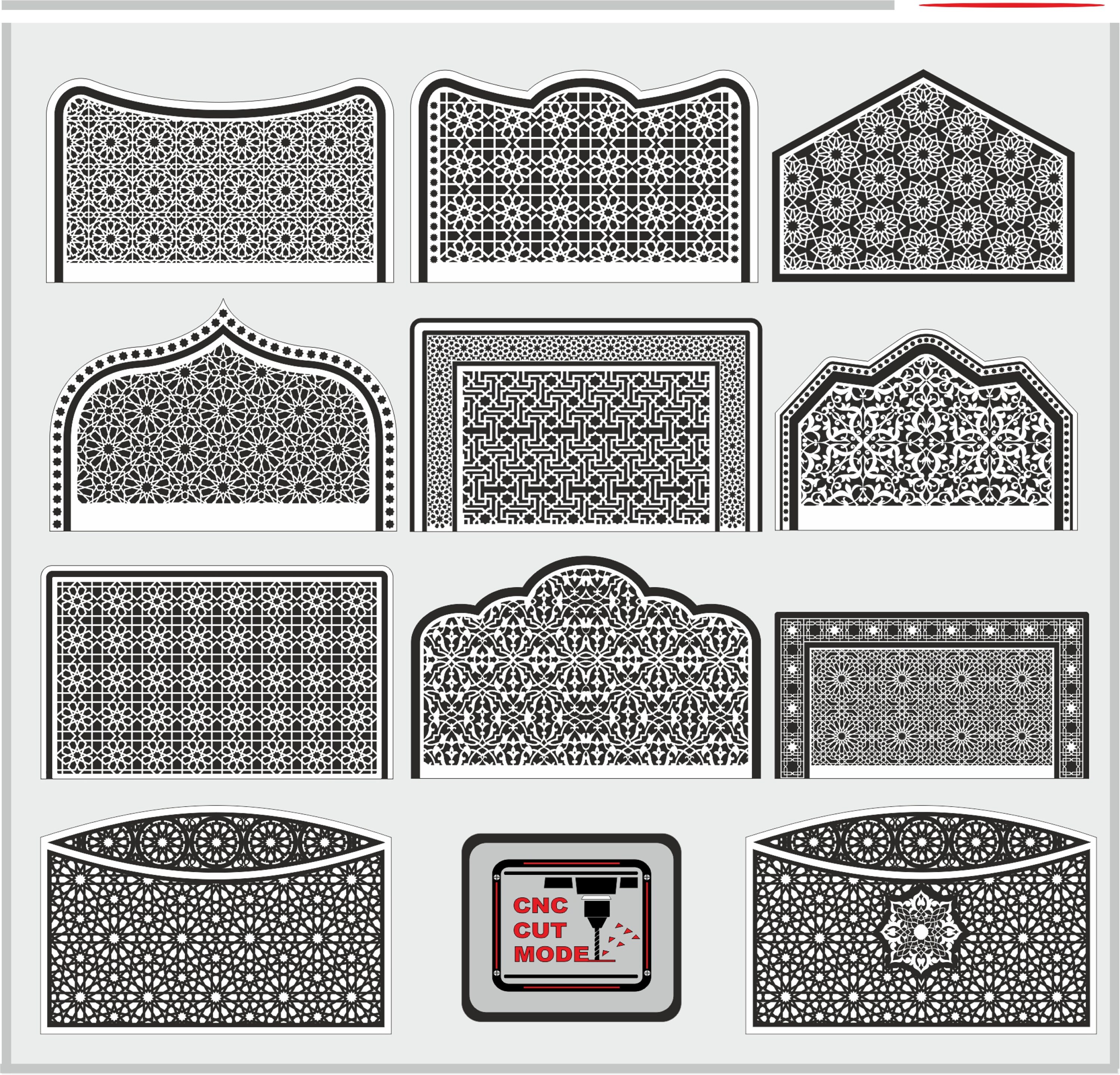 Carved Headboards for Bed With Arabic Moroccan and Islamic Etsy UK