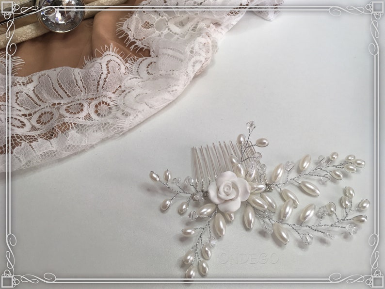 JONKY Braut-Haarkamm Mit Strass – Goldfarben, Elegant Für Hochzeit & Festliche Anlässe