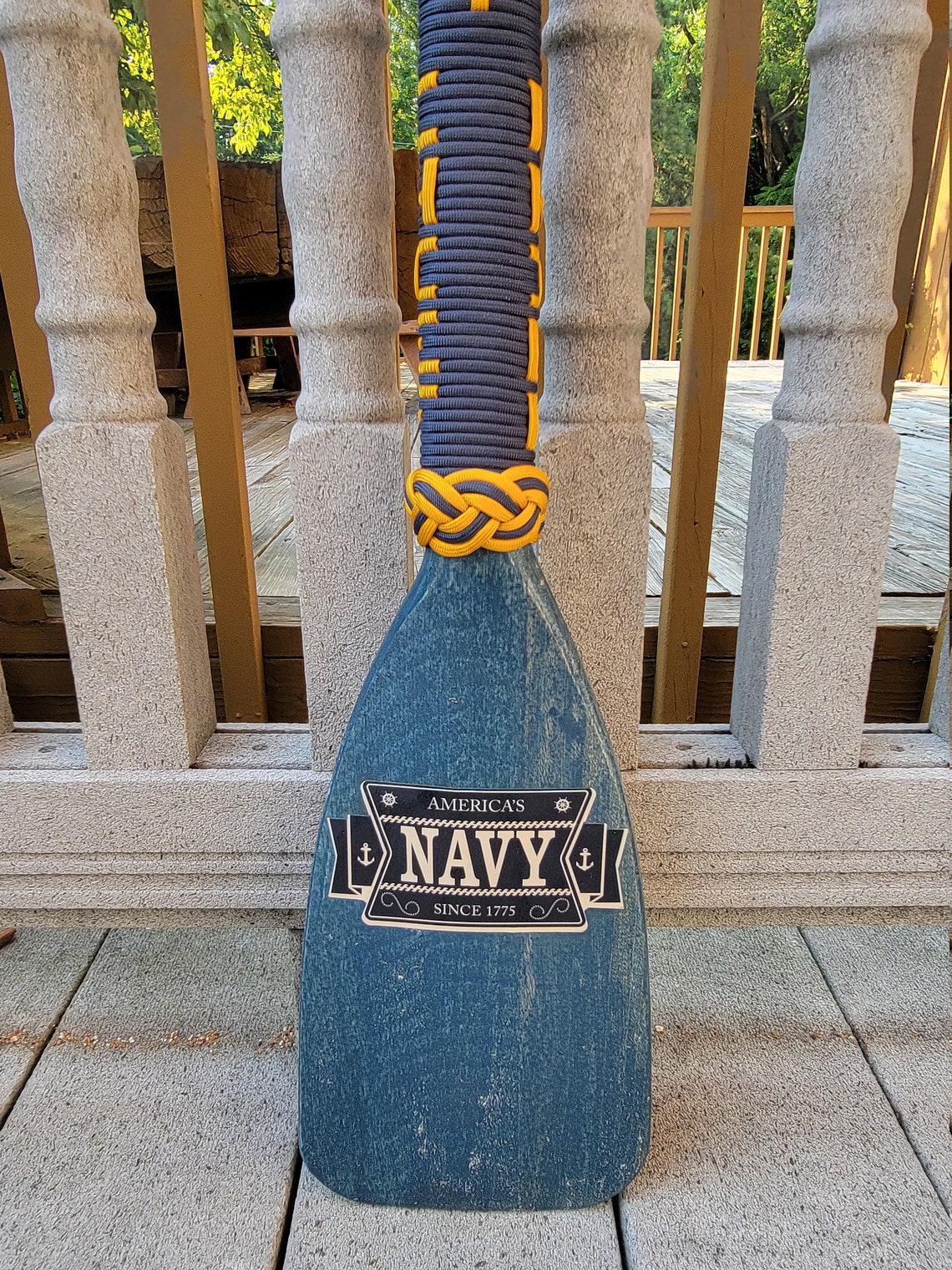 Navy Chief Navy Pride custom wrapped themed paddle in Blue Etsy
