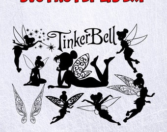 Tinkerbell svg | Etsy