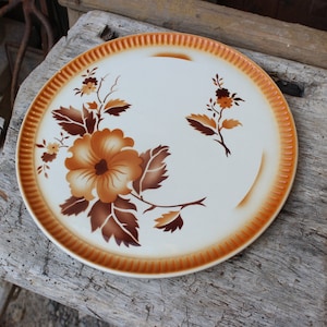 Art Deco cake plate cake plate cake plate spray decoration ceramic 30s 40s