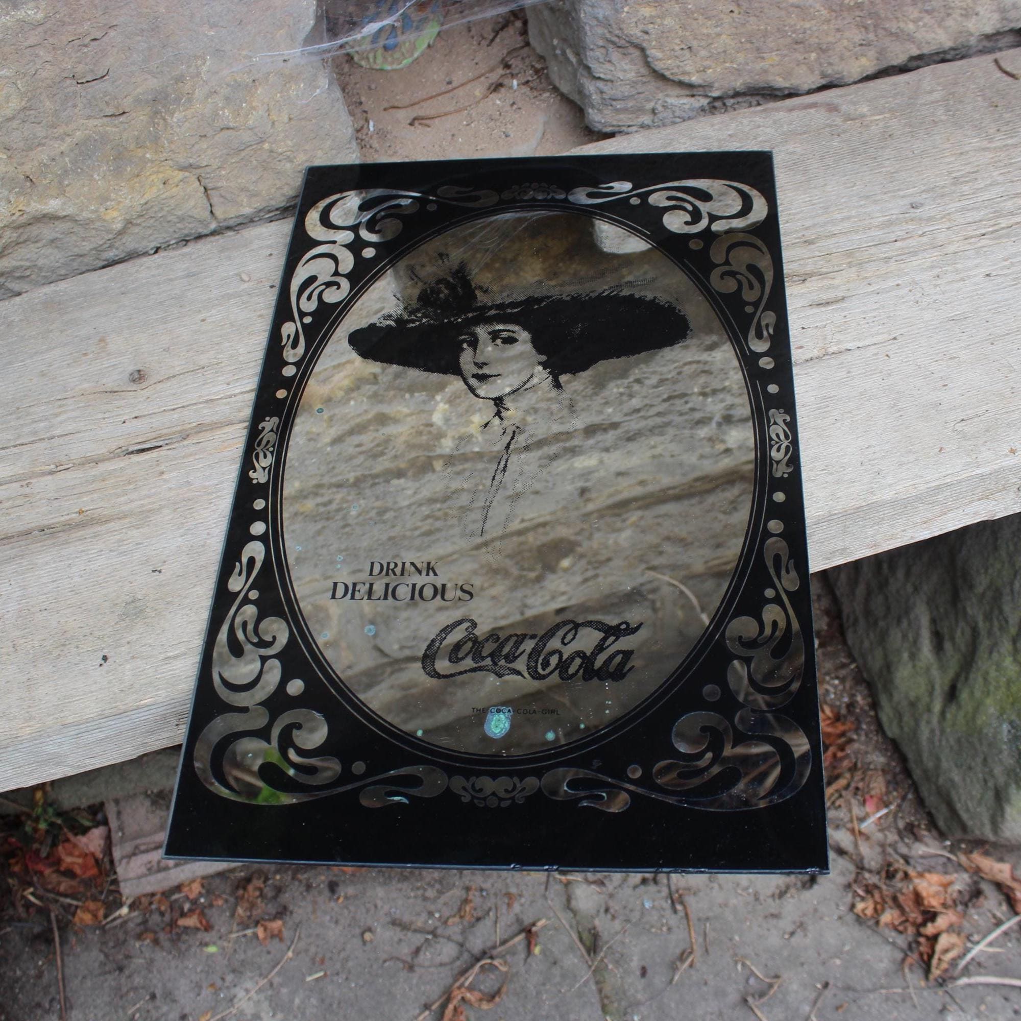 Coca-cola Mirror / Drink Delicious / Vintage 90s - Etsy