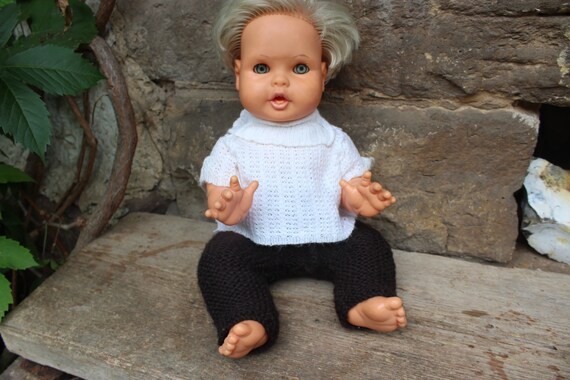 Zapf Doll 43/18 Sleeping Eyes With Clothing Vintage 60s 70s West