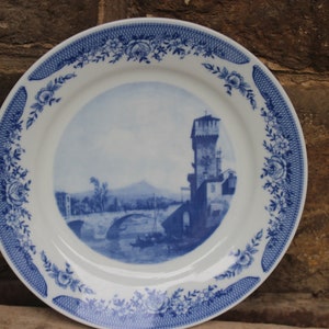 Vintage Wall Plate Collector&#39;s Plate Canaletto Kahla Porcelain DDR GDR