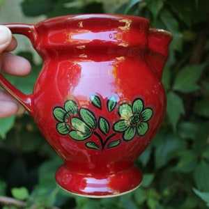 Milk jug cocoa jug jug 0.5 l 70s ceramic Winterling West Germany