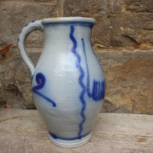 Vintage jug wine jug 2 l Bembel stoneware Westerwälder Keramik