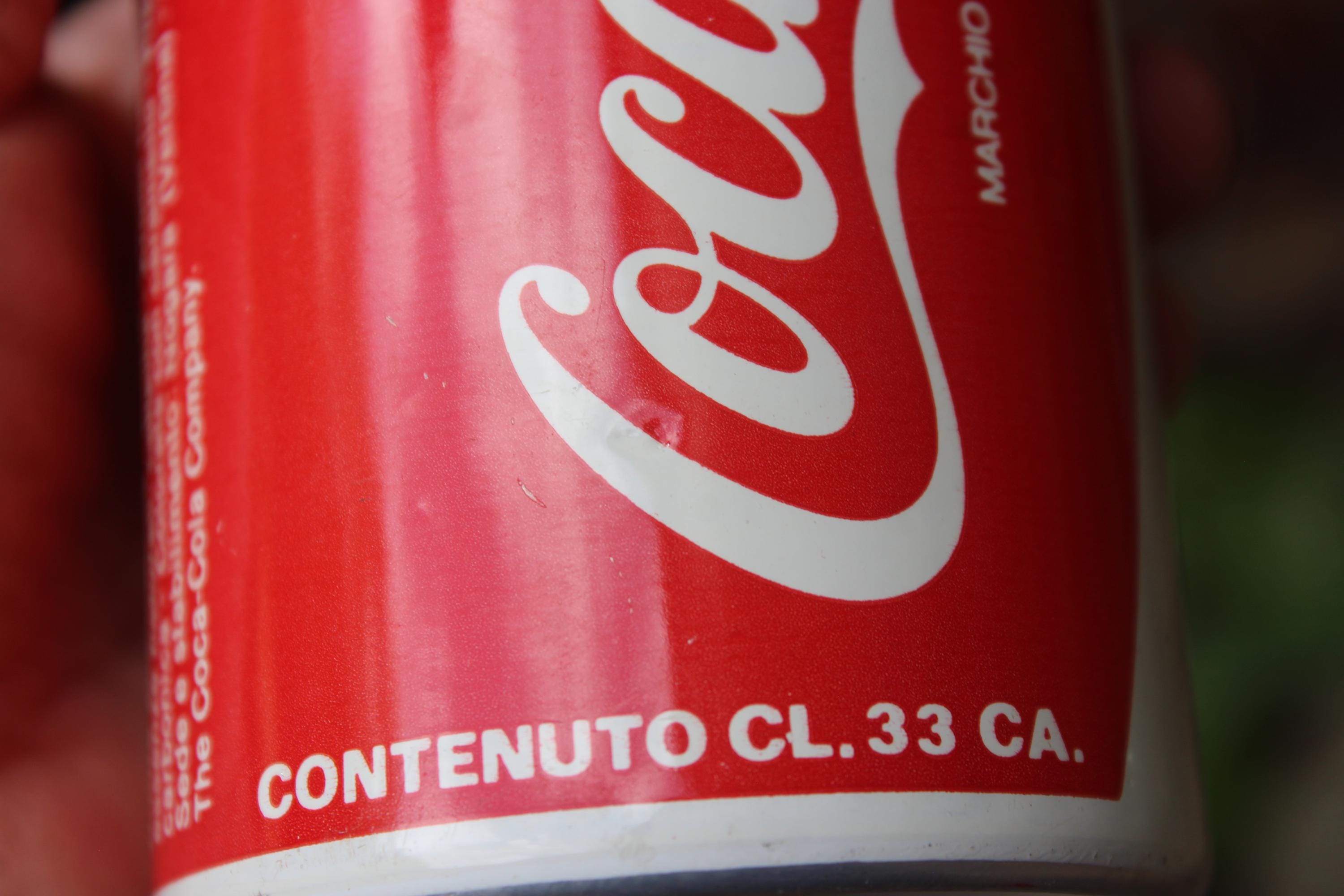 Coca-cola Lighter, Vintage Coke Can With Italian Lettering, 1980s
