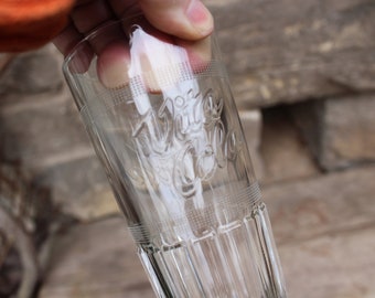 Vita Cola Trinkglas Saftglas Limonadenglas Relief Pressglas Vintage 90er Jahre