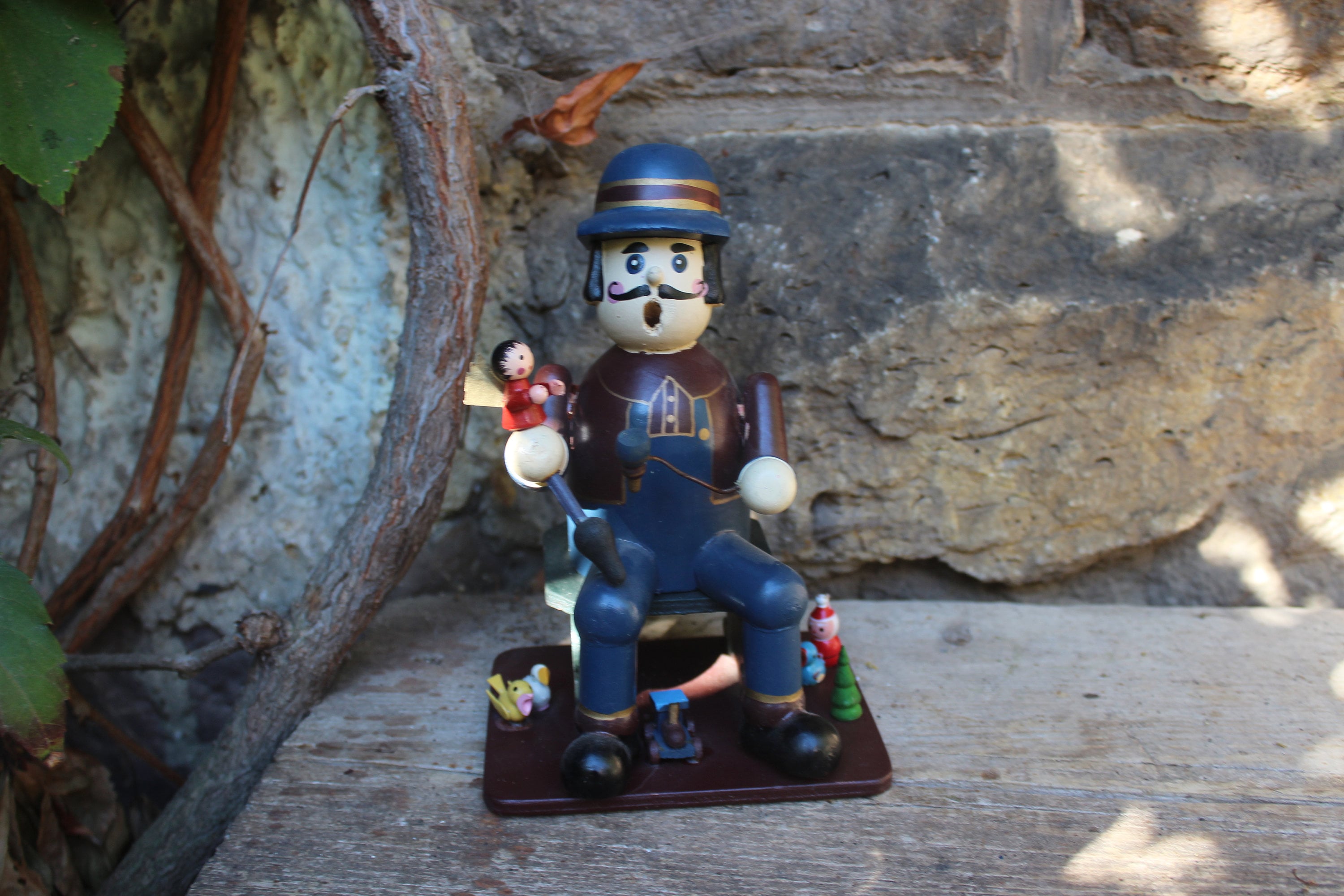 ORIGEN Home Decor - Figura Búho Figuras | Buhos Azul - 14x8x10 Cm