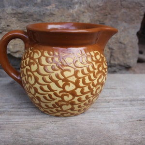 Milk jug juice jug ceramic 50s DDR GDR