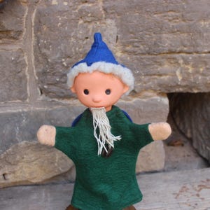 東ドイツ Sandmnnchen ザントマン ブルーマント人形 DDR26cm East German Sandman - Etsy