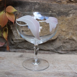 serving bowl snack bowl stemmed glass goblet glass 80s 90s