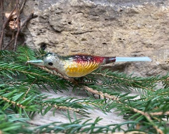 Inge-Glas - verre oiseau vintage pour sapin de noel (6