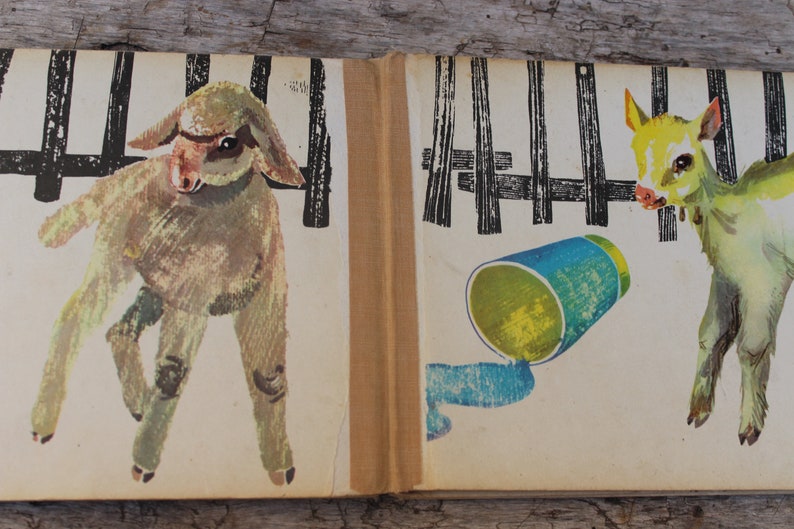 Picture book Who knows us Postreiter Verlag 1969 GDR image 6