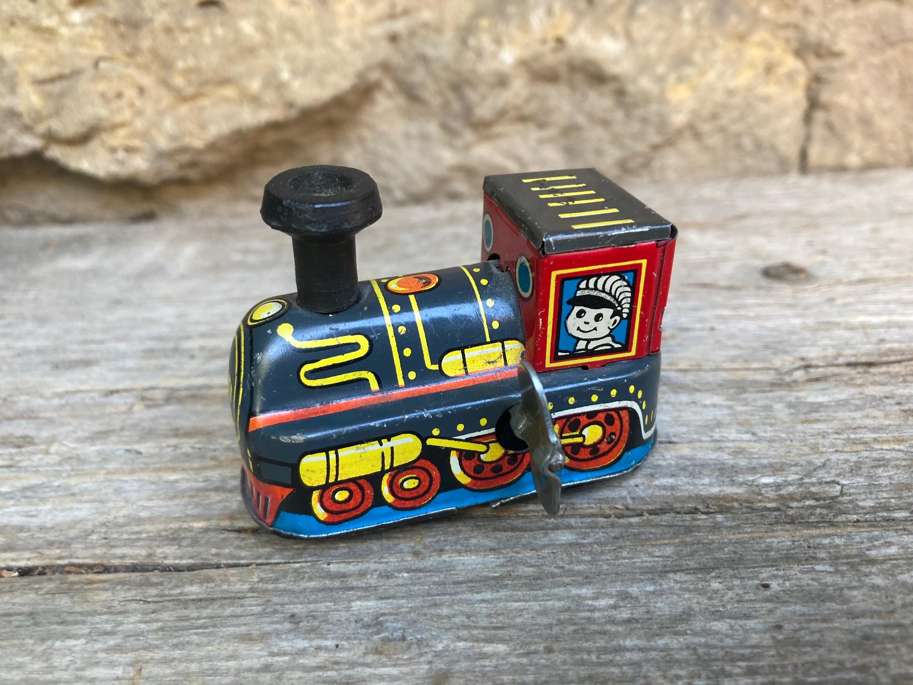 Vintage japanese tin toy train - Etsy 日本