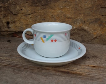 Coffee Cup and Saucer / Thomas Trend Sunny / Rosenthal Group 1990s