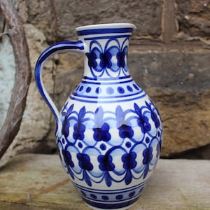 Vase jug Bunzlauer ceramics vintage