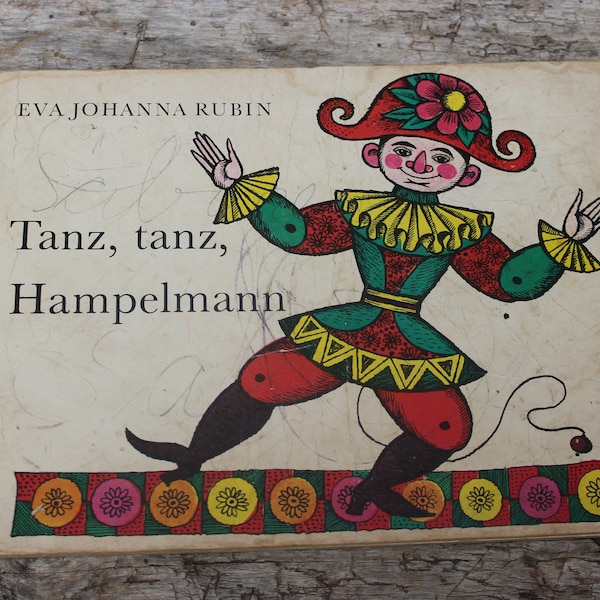 Picture book "Dance tanz Jumping Jack" Eva Johanna Rubin The children's book publisher 1971 GDR