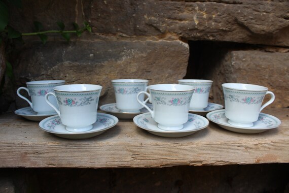 Set 6 Tazze Da Caffè In Ceramica Shabby - Colorate E Resistenti, Ideali Per Colazione E Momento Relax - Foto 4