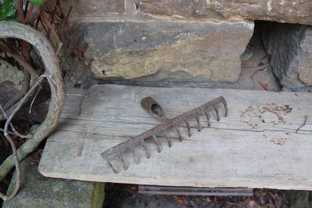 Vintage Rake Without Handle, Garden Tool, 1960s/70s - Etsy