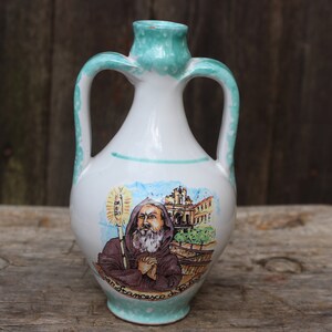 Souvenir Vase Krug &quot;San Francesco da Paola&quot;  Vintage