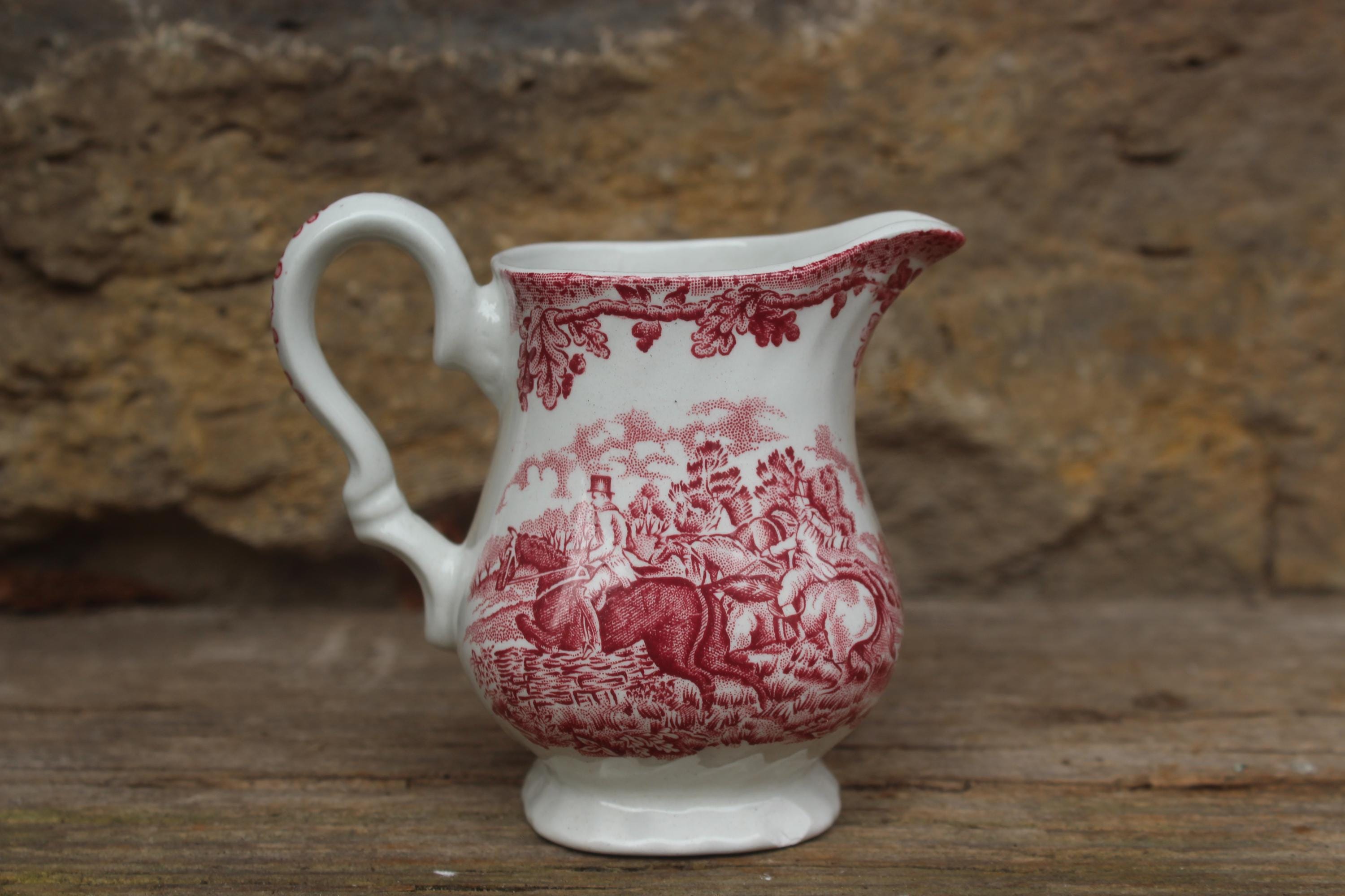Staffordshire Hunting Scene - Etsy