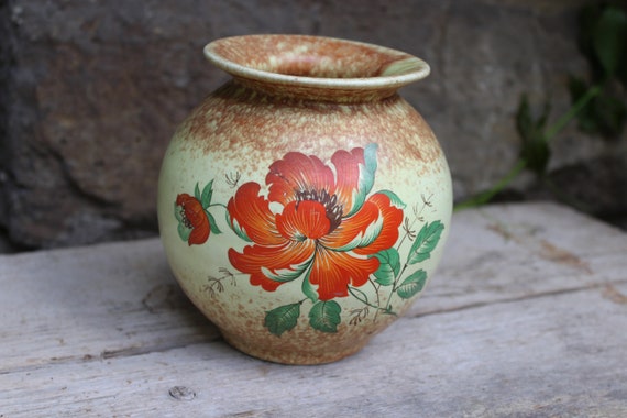 vergroting formeel Belachelijk Antique Vase Villeroy & Boch Genoa Art Nouveau Around 1900 - Etsy