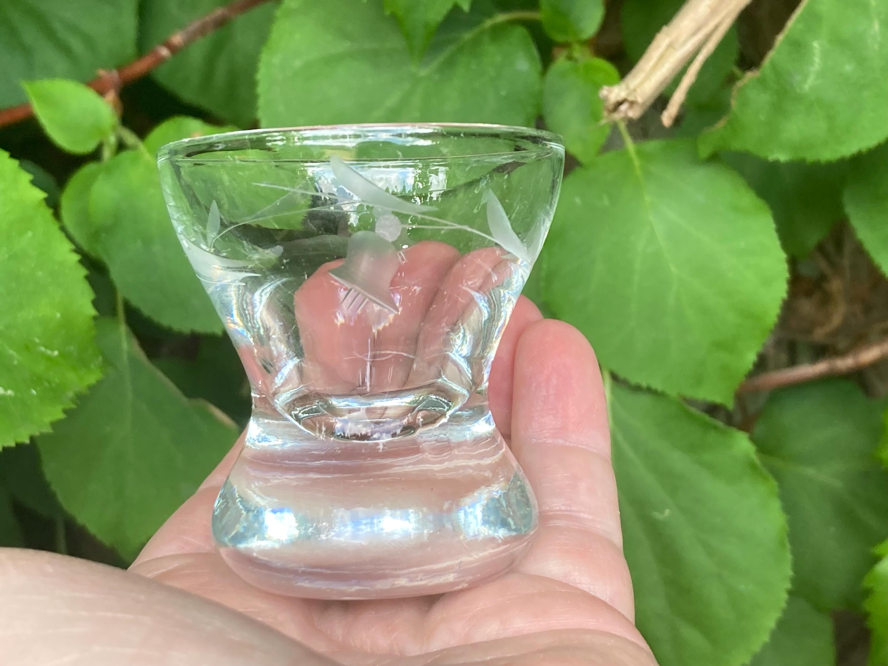Schnapsglas ohne fuß