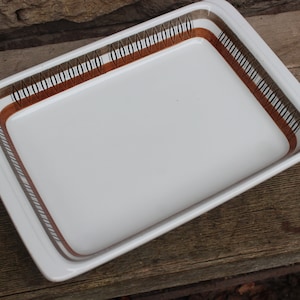 Lansett Gefle casserole dish Helmer Ringström Upsala Ekeby Sweden 1950s