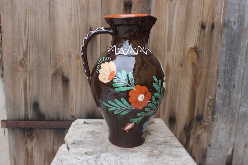 Xl Floor Vase Vase Ceramic Gdr Gdr 60s 70s Etsy