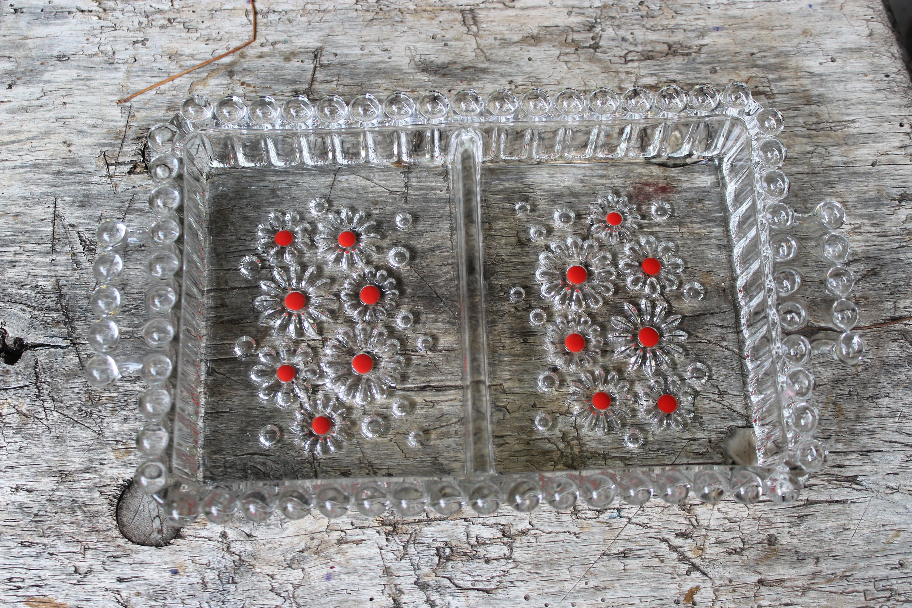 Offering Bowl Cabaret Fabiola Walther Glass West Germany 60s 70s