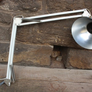 Architect&#39;s lamp without holder Scissor lamp Vintage 70s