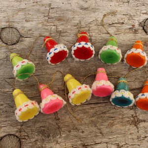 11 pcs. Easter bells Easter bells set Erzgebirge Easter decorations