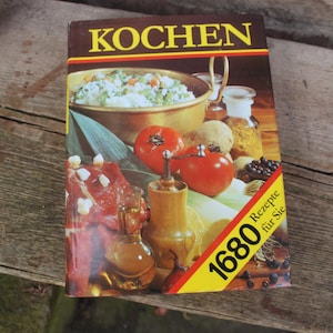 Vintage Cookbook | Cooking - 1680 Recipes for You | Publisher for Women | GDR 1985 | German